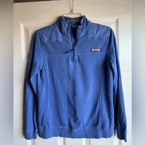 Vineyard Vines Quarter Zip Pullover periwinkle, sz Small
